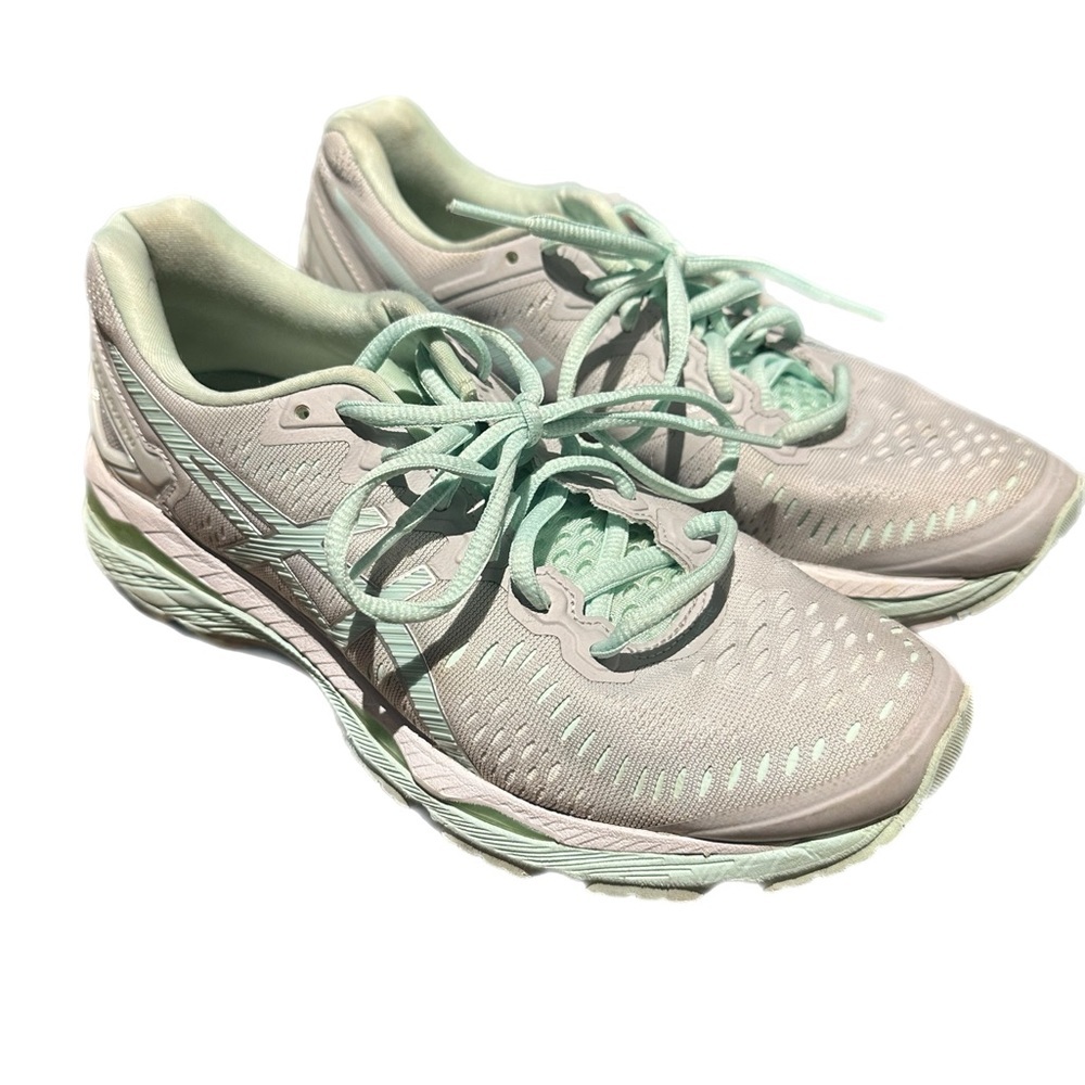 ASICS Gel-Kayano Tennis Shoes Mint Green Womens 7.5